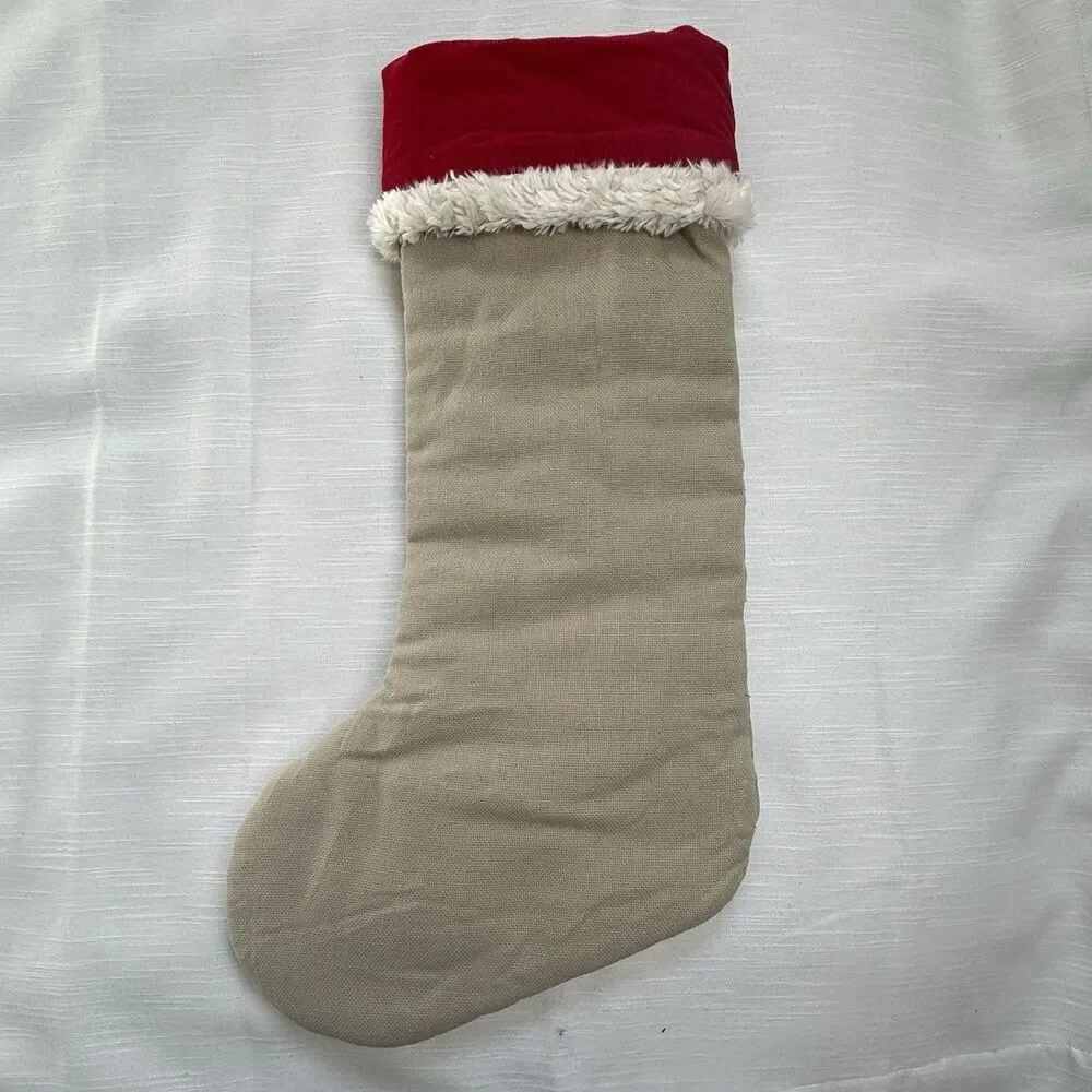Pottery Barn Kids Deer Woodland Christmas Stocking